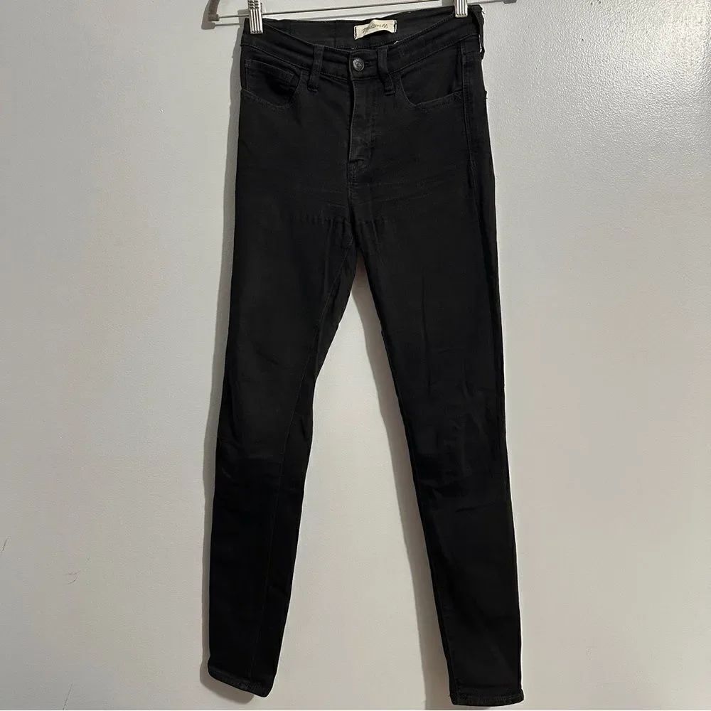 Madewell Roadtripper Jeans in Bennett Black size 24